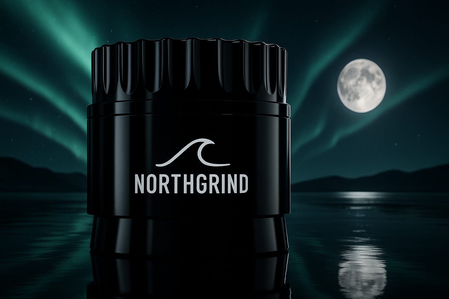 NORTHGRIND Premium Toothless Keramik Grinder Norderney Midnight Tide