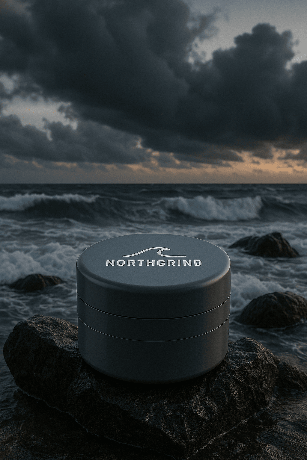 NORTHGRIND Premium Keramik Ultra Grinder Baltrum Storm Rock Grey