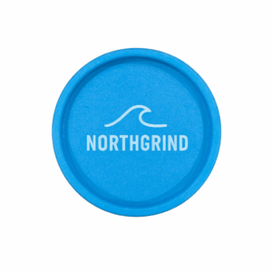 bio grinder borkum 2 teilig aus hanfplastik (schwarz)