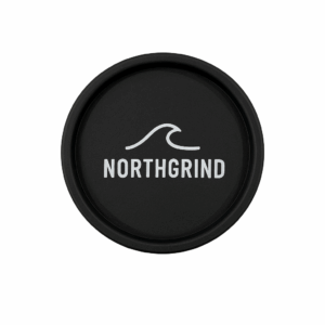 bio grinder borkum 2 teilig aus hanfplastik (schwarz)