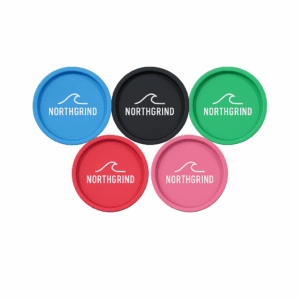 bio grinder borkum 2 teilig aus hanfplastik (schwarz)