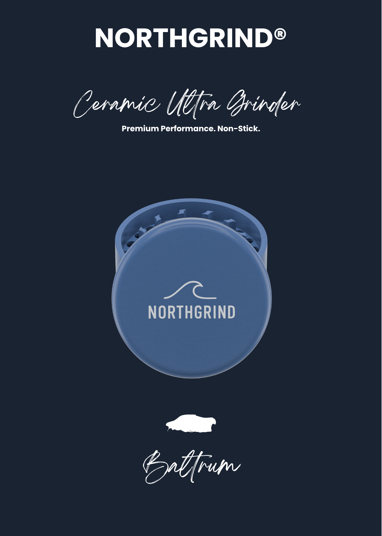 NORTHGRIND Baltrum Edition – Ceramic Ultra Grinder