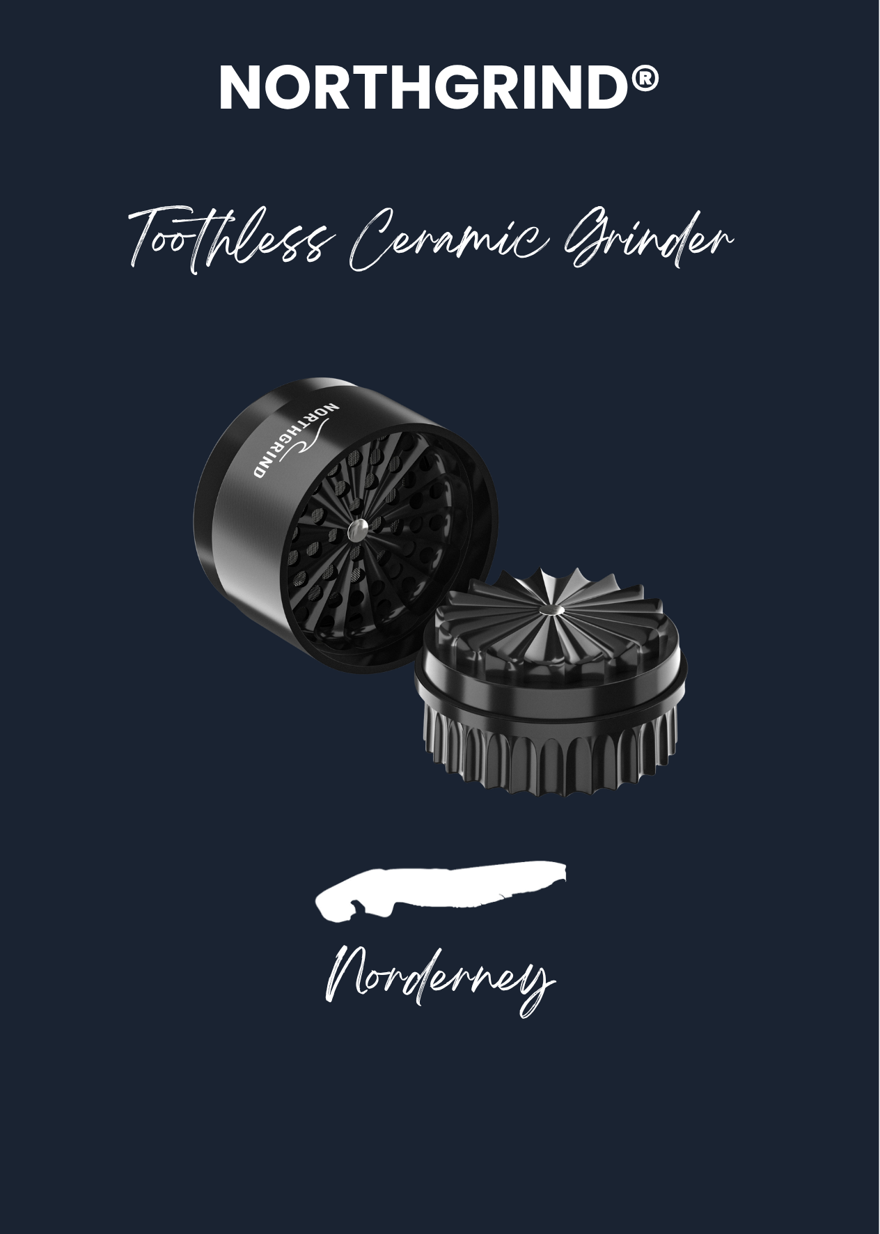 NORTHGRIND Norderney Edition – Toothless Ceramic Grinder
