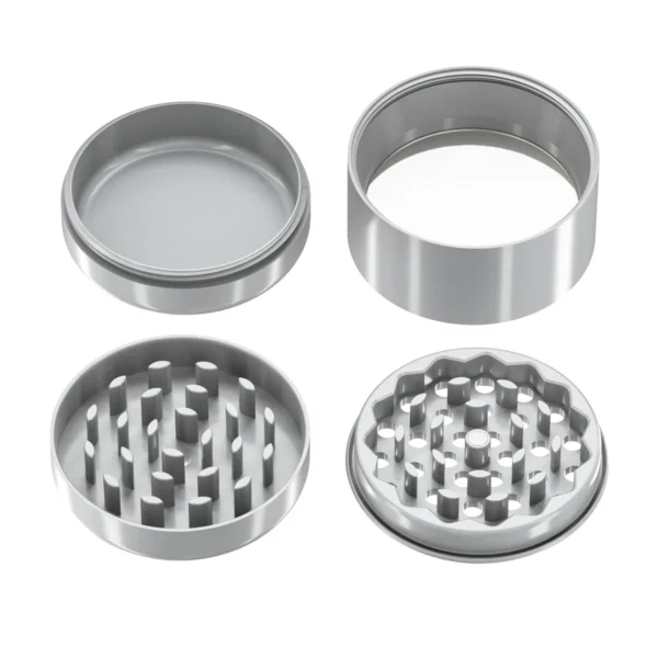 NORTHGRIND® Premium Ceramic Grinder Juist Storm Rock (Grey) – individual parts