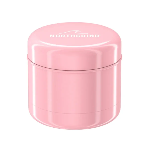 NORTHGRIND® Premium Ceramic Grinder Juist Aurora Pink (Pink) – angled top view