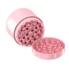 NORTHGRIND® Premium Ceramic Grinder Juist Aurora Pink (Pink) – opened with grinding mechanism