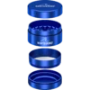 NORTHGRIND® Toothless Alu-Grinder Langeoog Horizon Blue (Blau) – Explosionsansicht mit allen Teilen