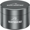 NORTHGRIND® Toothless Alu Grinder Langeoog Storm Rock (Grey) – angled top view