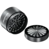 NORTHGRIND® Toothless Alu Grinder Langeoog Storm Rock (Grey) – opened with Sunray rotor