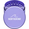 NORTHGRIND® Toothless Alu Grinder Langeoog Sea Lavender (Purple) – lid with logo