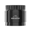 NORTHGRIND® Toothless Ceramic Grinder Norderney Midnight Tide (Black) – front view