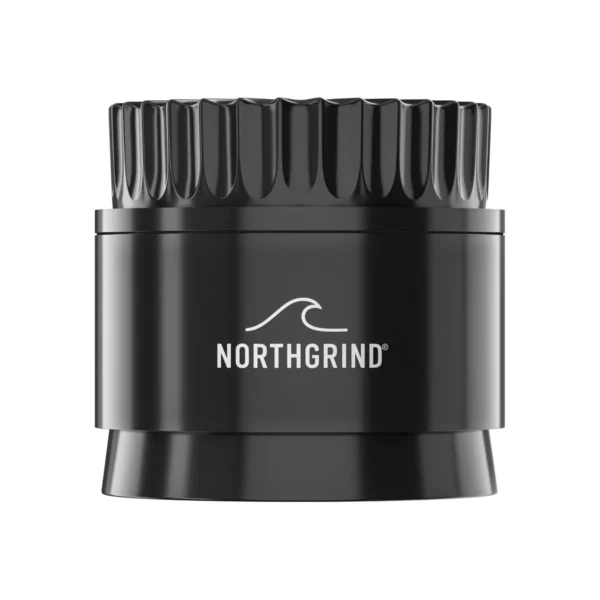 NORTHGRIND® Toothless Ceramic Grinder Norderney Midnight Tide (Black) – front view