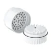 NORTHGRIND® Toothless Ceramic Grinder Norderney Arctic White (White) – opened with rotor system